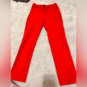 Women’s red jeans